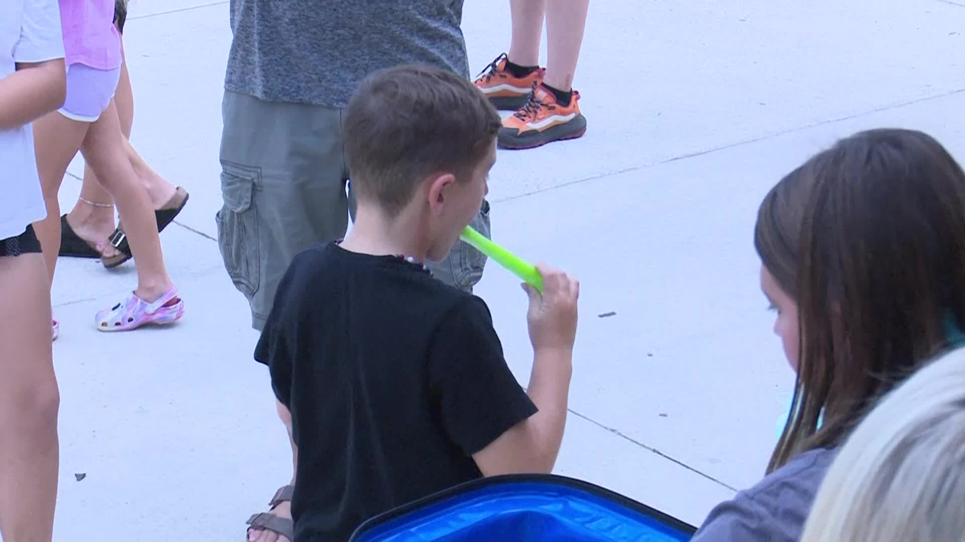 Popsicles with Principal