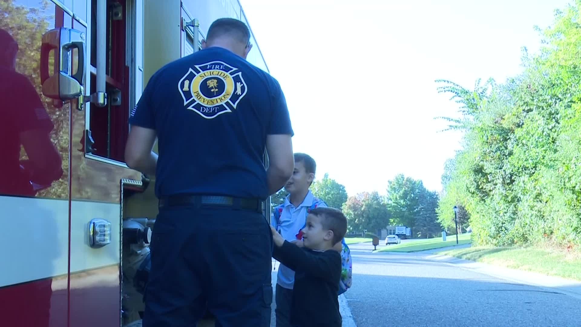 Ride to School in a Fire Truck_